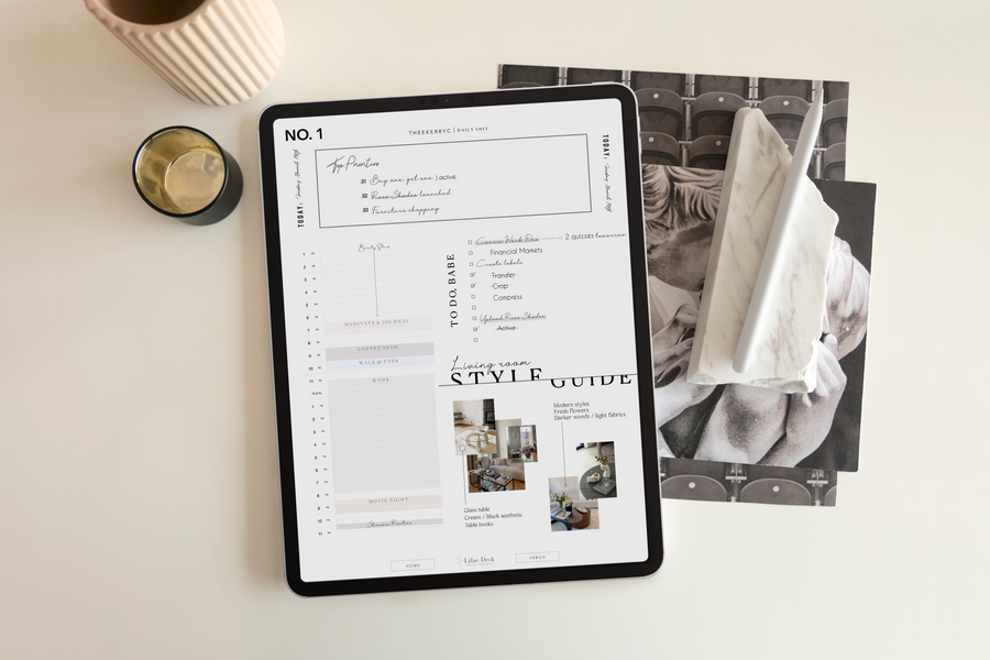 Style Guide Daily Template
