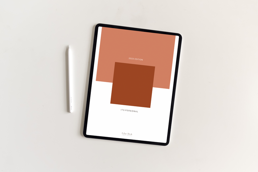 2023 Personal Planner | Orange Edition