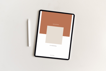 2023 Personal Planner | Tangerine Edition