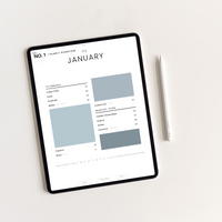It’s Business | Blue Undated Business Planner