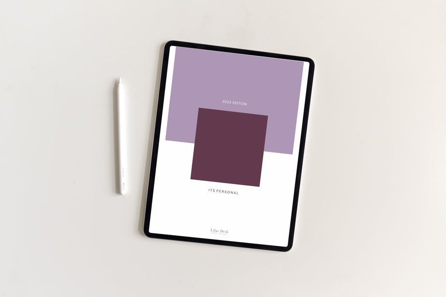2023 Personal Planner | Purple Edition