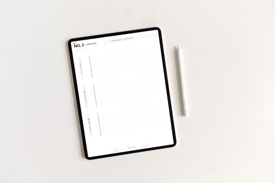 It’s Business | Grey Undated Business Planner